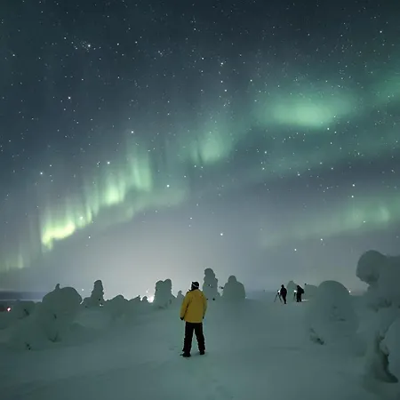 公寓 Villiporo Cabin Nulppotie 3 3B, Levi